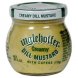 dill mustard with capers, creamy