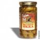okra pickled, hot