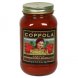 Francis Coppola mammarella classic tomato-basil pasta sauce pomodoro-basilico, organic Calories
