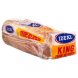 white enriched bread thin sliced, king