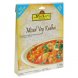 Mothers Recipe instameals mixed veg kadhai Calories