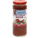 San Antonio Farms thick 'n chunky salsa, no preservatives, hot Calories
