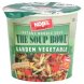 the soup bowl instant noodle soup garden vegetable