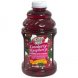 Western Family flavored juice cocktail from concentrate, cranberry raspberry Calories