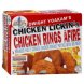 Bakersfield Biscuits Brand dwight yoakam 's chicken lickin 's chicken rings afire Calories