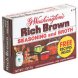 seasoning and broth rich brown