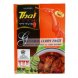 Thai Foods matsaman curry paste mild Calories