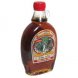Great Northern original old fashion natural pure maple syrup grade a dark amber Calories