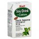 soy drink with calcium black sesame
