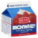 Richs rich whip non-dairy topping Calories