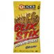 Glicks Finest glix stix potato sticks crispy Calories