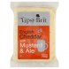 tipsy brit cheddar english, with mustard & ale