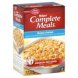 Complete Meals cheesy chicken Calories