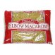 elbow macaroni 100% semolina