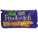 Frookie frookwich sandwich cookies, lemon Calories