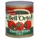 Bell Orto tomato strips in juice Calories