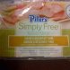 Pillers smoked breakfast ham simply free - bacon substitute Calories