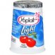 Yoplait light very cherry Calories