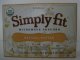 simply fit natural butter popcorn microwave popcorn
