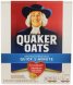 oatmeal, quaker original instant dry