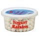 raisins yogurt