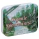St. Claires organic spearmints Calories