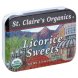 licorice sweets