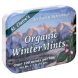 organic winter mints