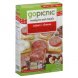 GoPicnic Brands Inc salami + cheese salami + cheese Calories