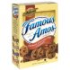 Famous Amos oatmeal chocolate chip and walnuts cookies Calories