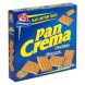 pan crema crackers