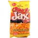cheese flavored corn snacks crunchy jax twists