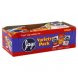 Jays snack packs variety pack Calories