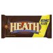 HEATH english toffee bar milk chocolate, king size Calories
