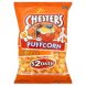 Chesters Snacks cheese flavored puffcorn snacks Calories