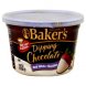 Bakers Chocolate & Coconut dipping, real white dipping, real white chocolate Calories