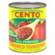 crushed tomatoes all purpose Cento Fine Foods Nutrition info