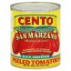 Cento Fine Foods tomatoes peeled, san marzano, with basil leaf Calories