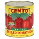Cento Fine Foods peeled tomatoes with basil leaf, italian Calories