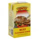 Cento Fine Foods stock beef flavored Calories