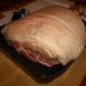 pork, cured, separable fat (from ham and arm picnic), unheated