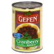 Gefen cranberry sauce whole berry Calories