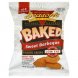 Michael Seasons feel good snacking baked potato crisps sweet barbeque, low fat Calories
