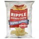 natural gourmet ripple potato chips reduced fat, lightly salted