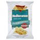 feel good snacking potato chips mediterranean. thin & crispy, reduced fat
