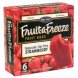 Fruit-a-Freeze strawberry single serve Calories