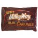 Milky Way milk chocolate covered caramels Calories
