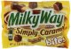 Milky Way bites candy bar unwrapped Calories