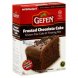 Gefen cake & frosting mix frosted chocolate cake Calories