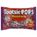 Tootsie Pops miniature pops Calories